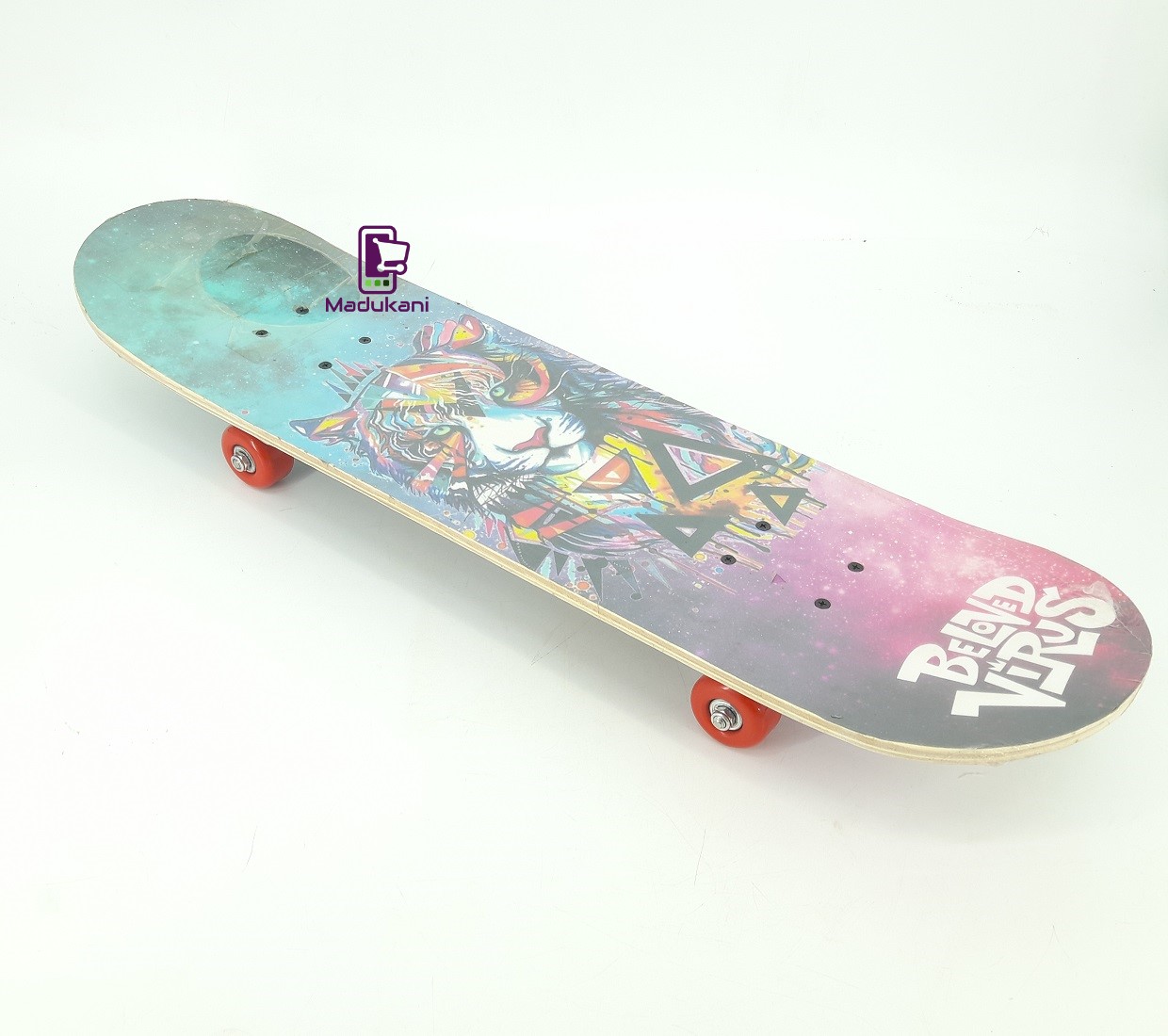 31 inch x 8 inch Full Size Skateboard Double Kick Concave Design