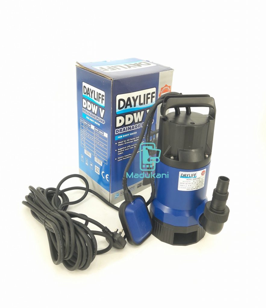 Dayliff DDW 750V Drainage Pump Submersible Electric Drainage Pump ...