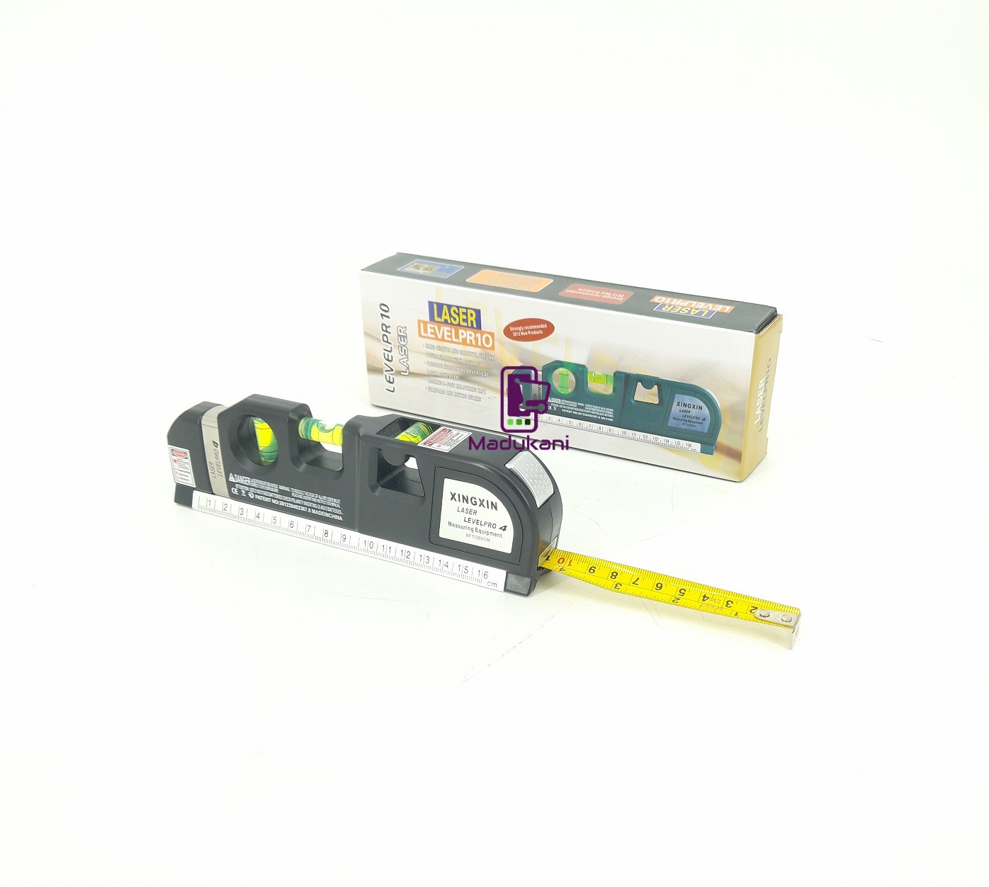 Laser spirit best sale level tape measure