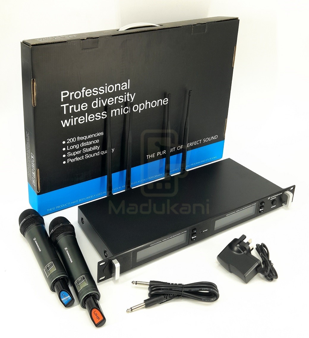 Professional Wireless Microphone System for Sennheiser UHF True Diversity  Stage