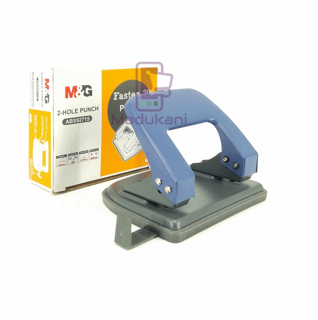 Deli 2 Hole Puncher 20 Sheets E0102