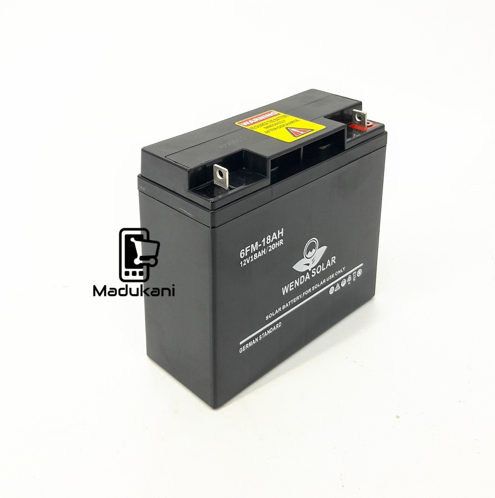 Wenda Solar 12V 18AH Maintenance Free Deep Cycle Solar Battery - Madukani  Online Shop