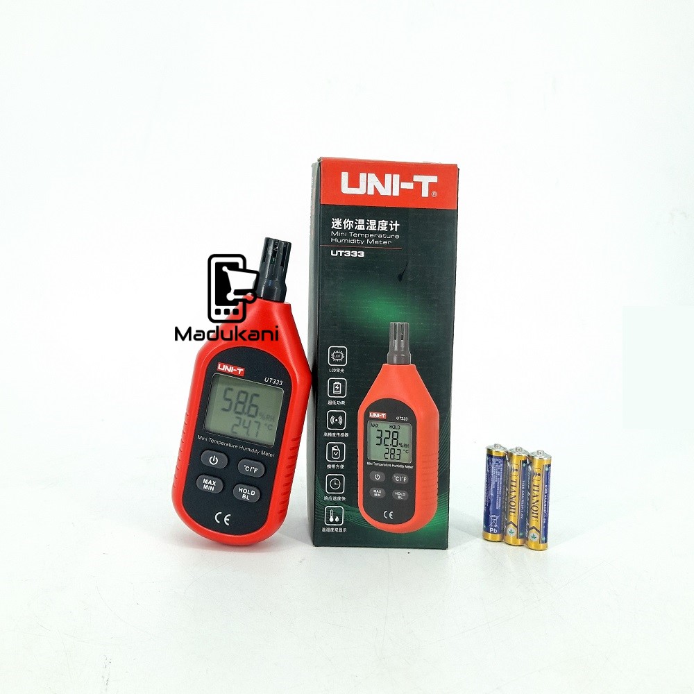 UNI-T UT333-BT Mini Temperature Humidity Meter LCD Display with