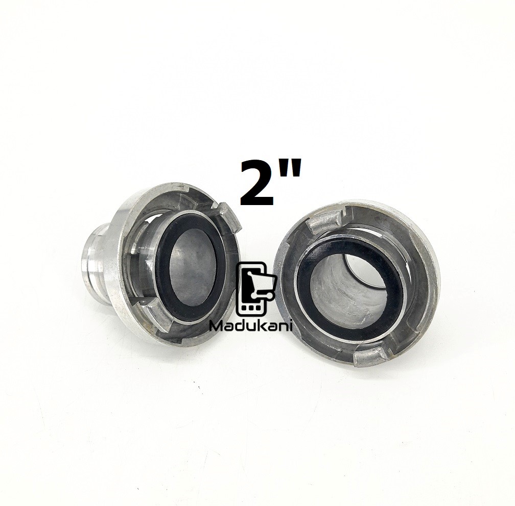 2 inch Delivery Hose Connectors Coupling with Rubber Gaskets - Madukani ...