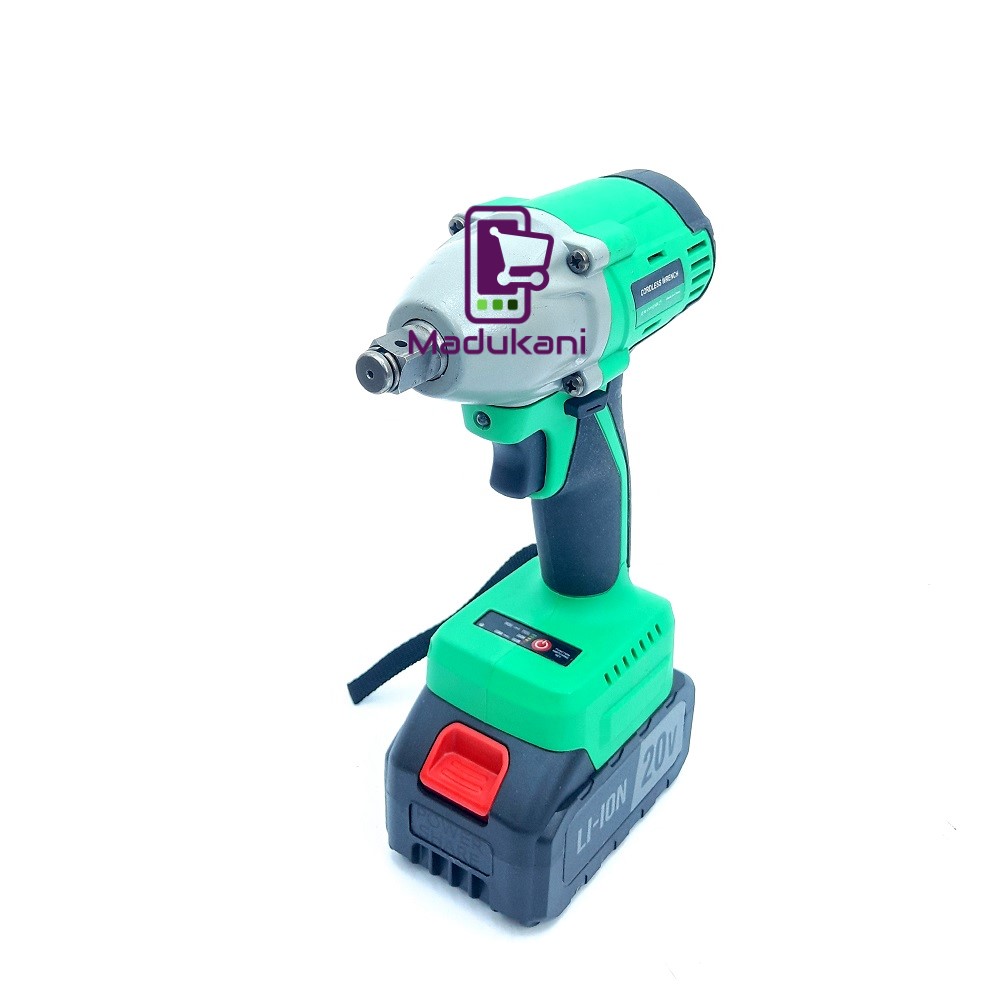 MHT CW20B Premium 20V Cordless Impact Wrench and Tools - Madukani ...