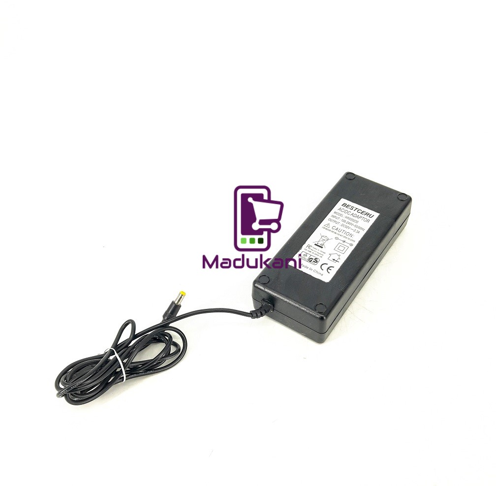 52V 2.3A DC G+ Power Adapter Charger with 3 Pin Plug Inlet - Madukani ...